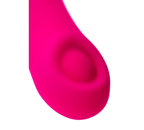 Ярко-розовый вибратор Lovense Osci 2 - 22 см.