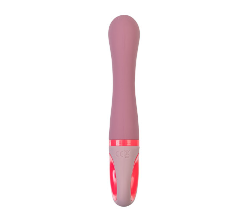 Розовый вибратор для G-стимуляции Rose - 19 см. Розовый вибратор для G-стимуляции Rose - 19 см.