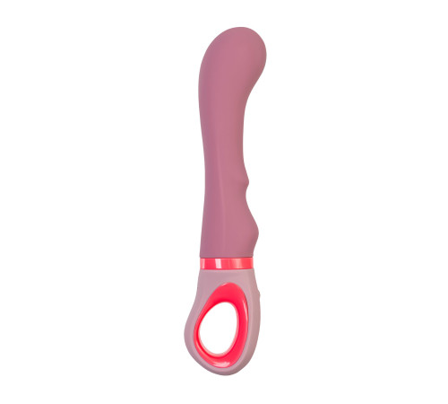 Розовый вибратор для G-стимуляции Rose - 19 см. Розовый вибратор для G-стимуляции Rose - 19 см.