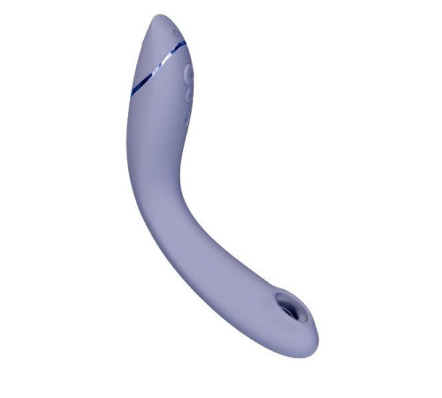 Сиреневый стимулятор G-точки Womanizer OG c технологией Pleasure Air и вибрацией - 17,7 см.