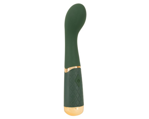 Заказать Зеленый стимулятор точки G Luxurious G-Spot Massager - 19,5 см.