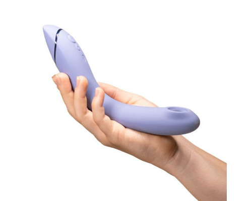 Заказать Сиреневый стимулятор G-точки Womanizer OG c технологией Pleasure Air и вибрацией - 17,7 см.
