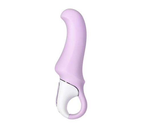 Сиреневый вибратор Satisfyer Charming Smile - 18,5 см.
