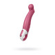 Заказать Вибратор Satisfyer Petting Hippo с загнутым кончиком - 22,9 см.