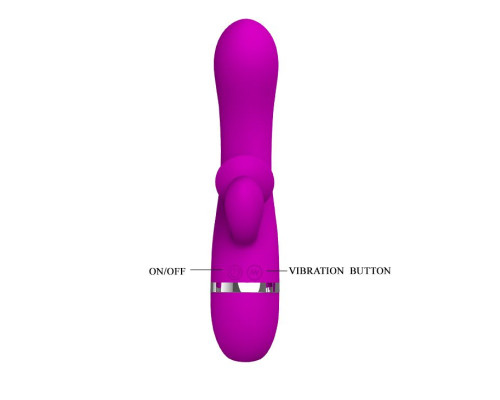 Заказать Вибратор Pretty Love Bert с клиторальным отростком - 18,8 см. Заказать Вибратор Pretty Love Bert с клиторальным отростком - 18,8 см.