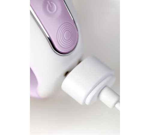 Сиреневый вибратор Satisfyer Charming Smile - 18,5 см.