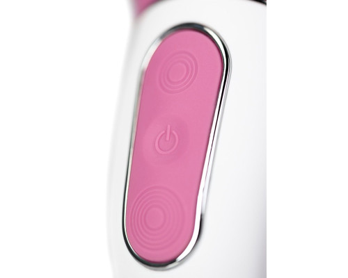Заказать Вибратор Satisfyer Petting Hippo с загнутым кончиком - 22,9 см.