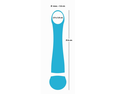 Заказать Бирюзовый вибромассажер с температурными режимами Hot n Cold Vibrator - 21,6 см. Заказать Бирюзовый вибромассажер с температурными режимами Hot n Cold Vibrator - 21,6 см.