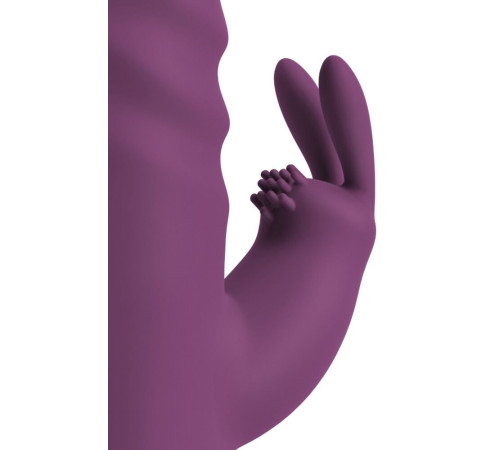 Фиолетовый вибратор-кролик 2 Function Rabbit Vibrator - 23,7 см.