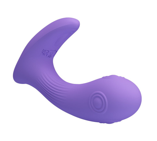 Сиреневый вибратор Andromeda с функцией постукивания