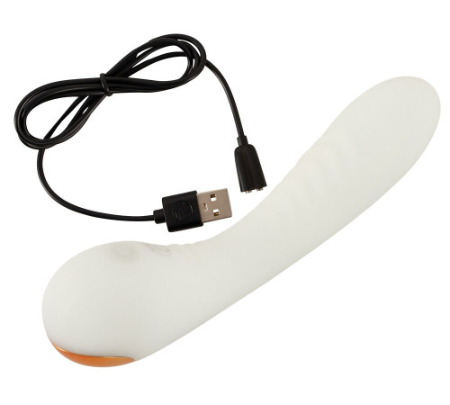 Люминесцентный вибратор для точки G Glow in the dark G-Spot - 17,9 см.