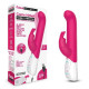 Заказать Розовый вибромассажер для G-точки Come hither G-Spot Rabbit - 24,5 см.