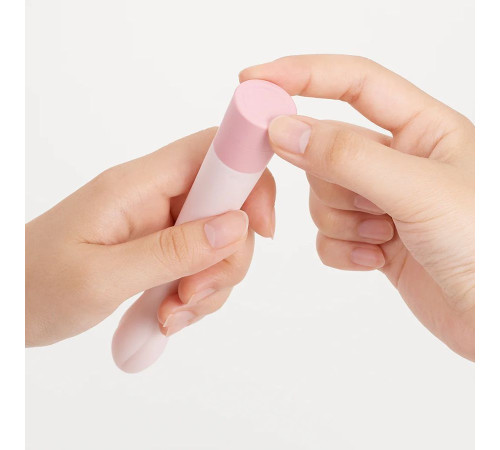 Розовый вибратор Iroha Koharu Benitsubomi - 16 см.