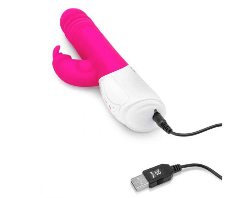 Заказать Розовый пульсирующий вибромассажер G-Spot Thrusting Rabbit - 24 см. Заказать Розовый пульсирующий вибромассажер G-Spot Thrusting Rabbit - 24 см.