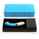 Голубой вибромассажёр Gigi 2 Turquoise Blue