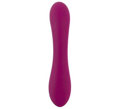 Лиловый вибратор с функцией расширения Inflatable Vibrator - 21,1 см.