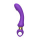 Заказать Фиолетовый изогнутый вибромассажер Moon Vibrator - 21,1 см.