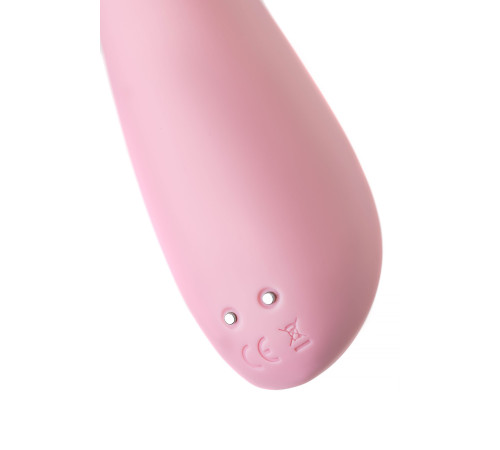 Розовый G-вибратор со стимулирующим шариком Mitzi - 21 см.