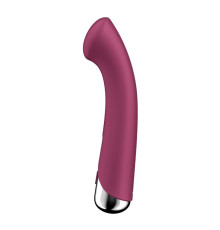 Сливовый вибратор для G-точки Spinning G-Spot 1 - 17 см.