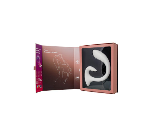 Белый вибратор для G-стимуляции G for Goddess 1 Белый вибратор для G-стимуляции G for Goddess 1