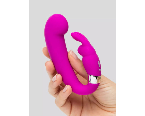 Заказать Лиловый вибратор Mini G-Spot Curve Vibe с клиторальным зайчиком Заказать Лиловый вибратор Mini G-Spot Curve Vibe с клиторальным зайчиком