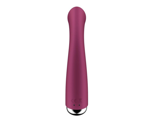 Заказать Сливовый вибратор для G-точки Spinning G-Spot 1 - 17 см.