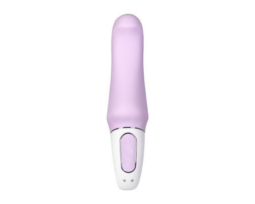 Заказать Сиреневый вибратор Satisfyer Charming Smile - 18,5 см.