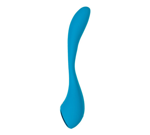 Синий гибкий вибратор Satisfyer G-Spot Flex 5+ - 19,6 см. Синий гибкий вибратор Satisfyer G-Spot Flex 5+ - 19,6 см.