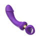 Заказать Фиолетовый изогнутый вибромассажер Moon Vibrator - 21,1 см.