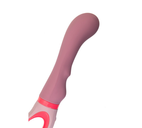 Розовый вибратор для G-стимуляции Rose - 19 см. Розовый вибратор для G-стимуляции Rose - 19 см.