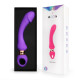 Заказать Фиолетовый изогнутый вибромассажер Moon Vibrator - 21,1 см.