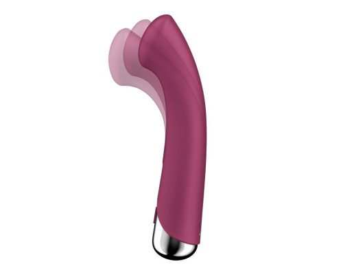 Заказать Сливовый вибратор для G-точки Spinning G-Spot 1 - 17 см.