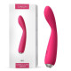 Заказать Ярко-розовый G-стимулятор IRIS Clitoral G-spot Vibrator - 18 см.