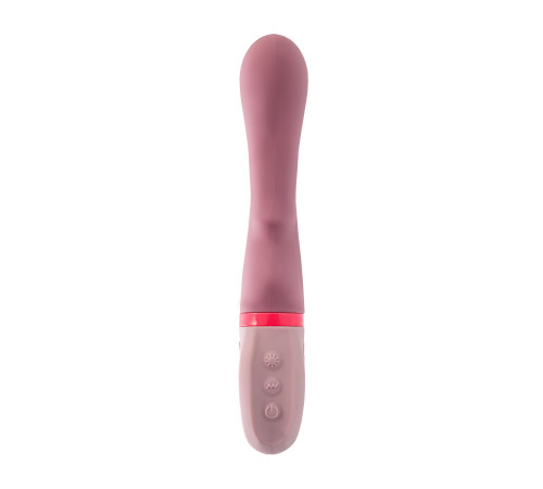 Розовый вибратор для G-стимуляции Rose - 19 см. Розовый вибратор для G-стимуляции Rose - 19 см.