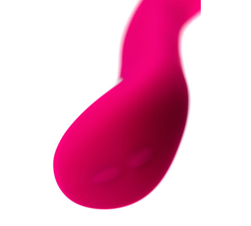Ярко-розовый вибратор Lovense Osci 2 - 22 см.