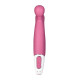 Заказать Вибратор Satisfyer Petting Hippo с загнутым кончиком - 22,9 см.