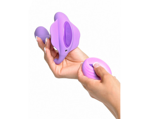 Заказать Сиреневый вибратор для зоны G с пультом ДУ G-Spot Stimulate-Her Заказать Сиреневый вибратор для зоны G с пультом ДУ G-Spot Stimulate-Her