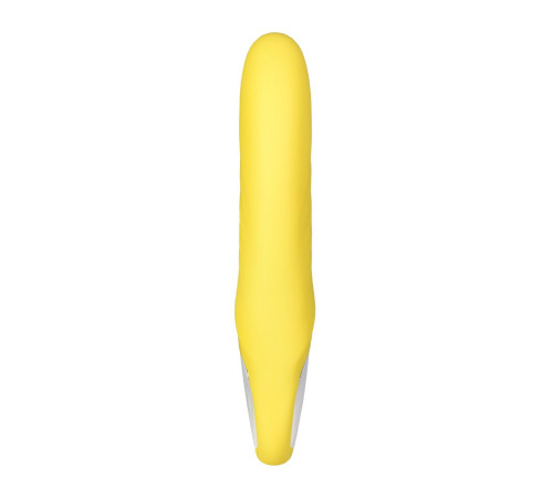 Жёлтый вибратор Satisfyer Yummy Sunshine - 22,5 см. Жёлтый вибратор Satisfyer Yummy Sunshine - 22,5 см.