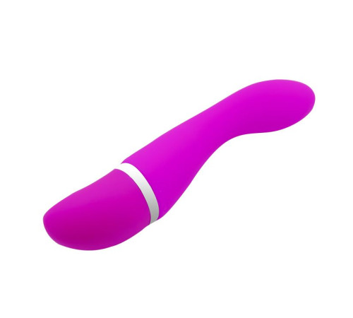 Лиловый вибратор Cvelyn - 18,9 см.