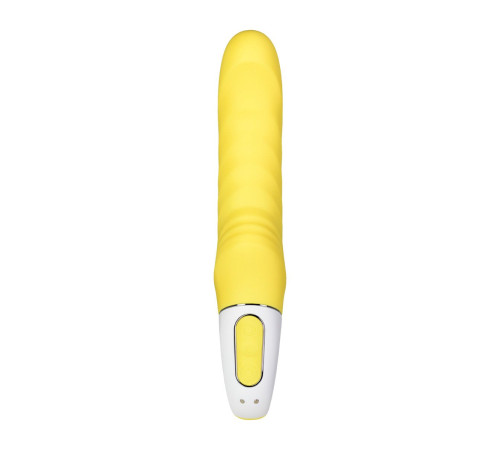 Жёлтый вибратор Satisfyer Yummy Sunshine - 22,5 см. Жёлтый вибратор Satisfyer Yummy Sunshine - 22,5 см.
