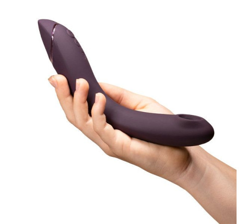 Сливовый стимулятор G-точки Womanizer OG c технологией Pleasure Air и вибрацией - 17,7 см.