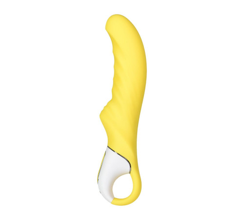 Жёлтый вибратор Satisfyer Yummy Sunshine - 22,5 см. Жёлтый вибратор Satisfyer Yummy Sunshine - 22,5 см.