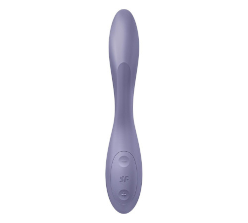 Сиреневый гибкий вибратор Satisfyer G-Spot Flex 2 - 19,5 см.