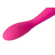 Заказать Ярко-розовый G-стимулятор IRIS Clitoral G-spot Vibrator - 18 см.