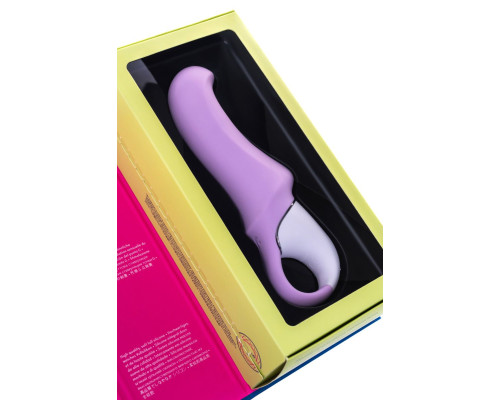 Заказать Сиреневый вибратор Satisfyer Charming Smile - 18,5 см.