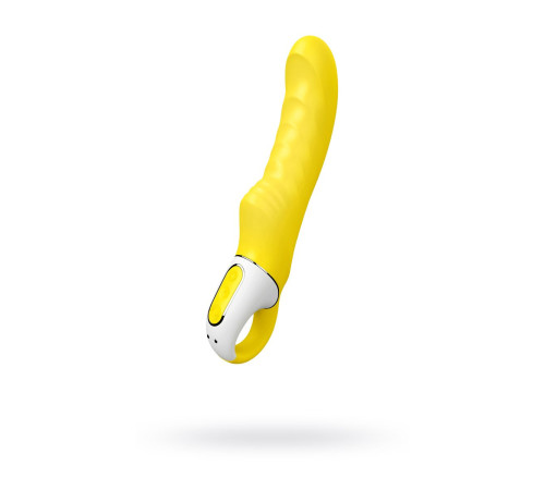 Жёлтый вибратор Satisfyer Yummy Sunshine - 22,5 см. Жёлтый вибратор Satisfyer Yummy Sunshine - 22,5 см.