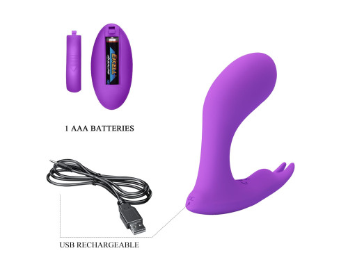 Заказать Фиолетовый стимулятор G-точки Idabelle - 10,1 см.