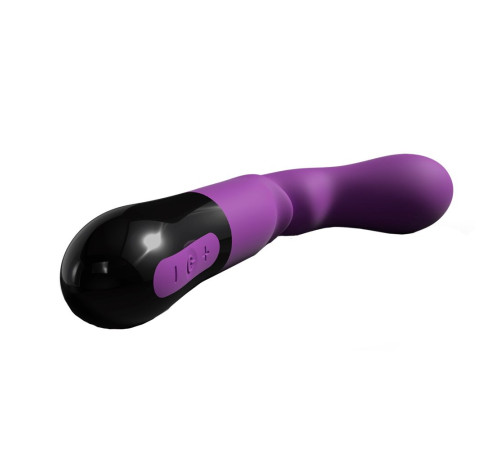 Фиолетовый вибратор Adrien Lastic Nyx 2.0 - 20,7 см.