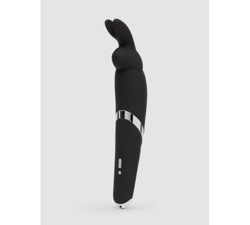 Черный вибратор Rabbit Rechargeable Wand Vibrator - 26,7 см. Черный вибратор Rabbit Rechargeable Wand Vibrator - 26,7 см.
