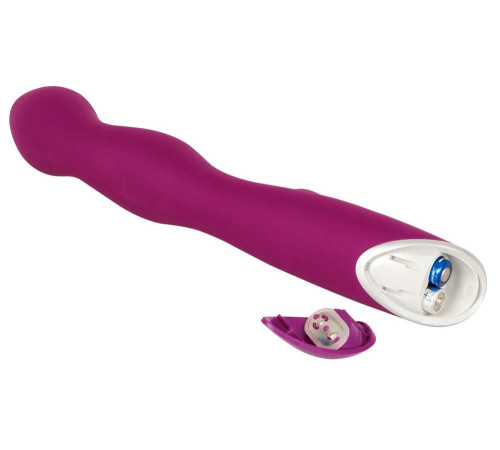 Фиолетовый вибратор A   G-Spot Rabbit Vibrator для стимуляции зон G и A - 23,6 см.